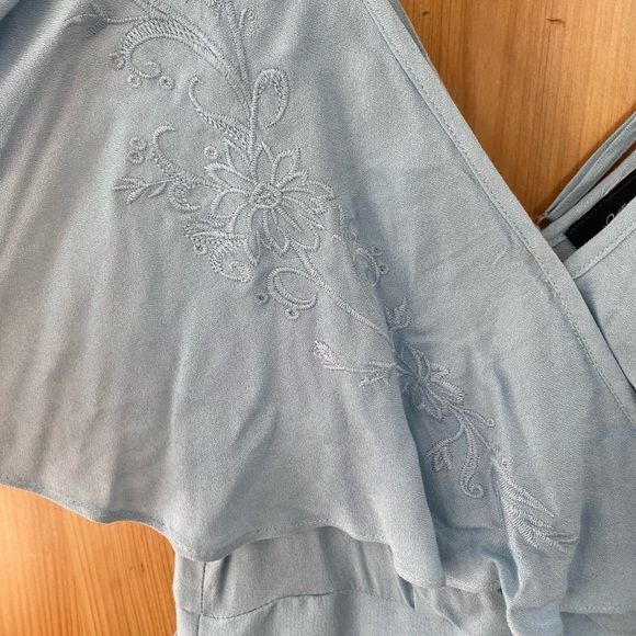 Baby blue mini dress - Picture 2 of 3